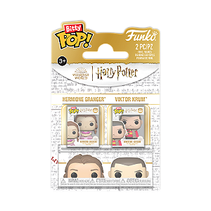 Funko Bitty Pop! Harry Potter Hermione Granger & Viktor Frum 2 Pack
