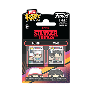 Funko Bitty Pop! Television Stranger Things Dustin & Mike 2 Pack