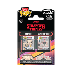 Funko Bitty Pop! Television Stranger Things Eleven & Demogorgon 2 Pack