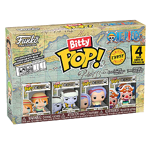 Funko Bitty Pop! Animation One Piece Nami Arlong Nojiko Buggy the Clown 4 Pack
