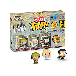 Funko Bitty Pop! Animation One Piece Usopp Kaya Kuro + Surpresa Chase Sortido