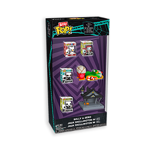 Funko Bitty Pop! Disney O Estranho Mundo De Jack 6 Pack