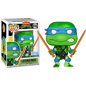 Funko Pop! Television As Tartarugas Ninjas Leonardo 1704 Exclusivo