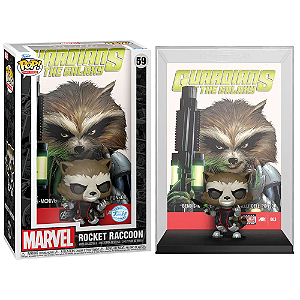 Funko Pop! Comic Covers Marvel Rocket Raccoon 59 Exclusivo