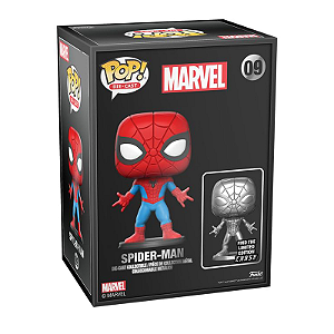 Funko Pop! Die-Cast Marvel Homem Aranha / Spider-Man 09 Exclusivo Chase