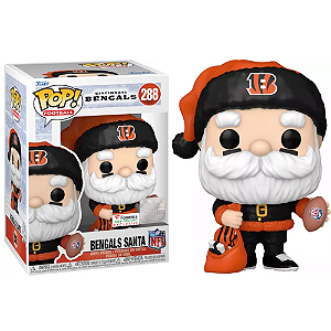 Funko Pop! Football NFL Bengals Santa 288 Exclusivo