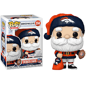 Funko Pop! Football NFL Broncos Santa 294 Exclusivo