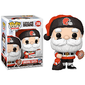 Funko Pop! Football NFL Browns Santa 286 Exclusivo