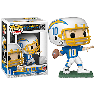 Funko Pop! Football NFL Los Angeles Chargers Justin Herbert 162 Exclusivo