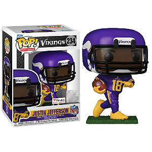 Funko Pop! Football NFL Vikings Justin Jefferson 234 Exclusivo
