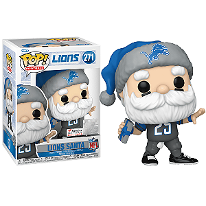 Funko Pop! Football NFL Lions Santa 271 Exclusivo