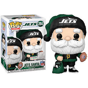 Funko Pop! Football NFL Jets Santa 284 Exclusivo