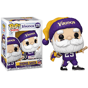 Funko Pop! Football NFL Vikings Santa 270 Exclusivo