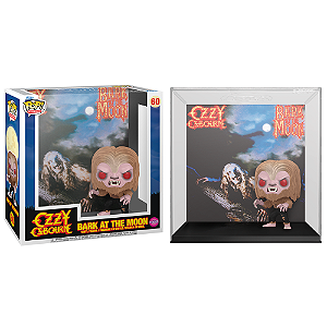 Funko Pop! Albums Ozzy Osbourne Bark At The Moon 60 Exclusivo Flocked