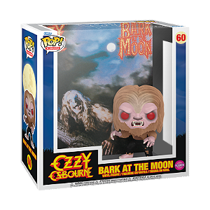 Funko Pop! Albums Ozzy Osbourne Bark At The Moon 60 Exclusivo Flocked