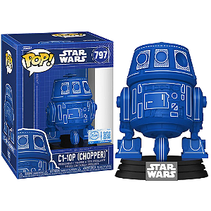 Funko Pop! Television Star Wars C1-10P Chopper 797 Exclusivo