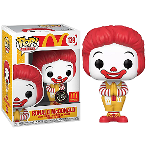 Funko Pop! Ad Icons MCDonalds Ronald McDonald 139 Exclusivo Chase