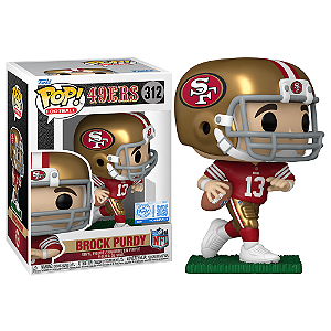 Funko Pop! Football NFL 49ERS Brock Purdy 312 Exclusivo