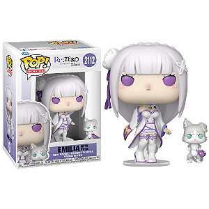 Funko Pop! Animation Re:Zero Emilia With Puck 2112