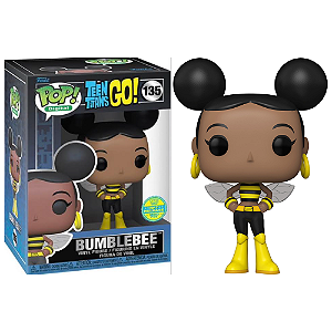 Funko Pop! Digital NFT Jovens Titans Teen Titans Go Bumblebee 135 Exclusivo