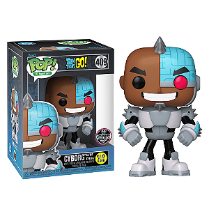 Funko Pop! Digital NFT Os Jovens Titãs / Teen Titans Go! Cyborg As The Cyborg 409 Exclusivo 1900 pcs