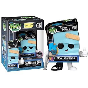 Funko Pop! Digital NFT April Fools Damaged Box 417 Exclusivo