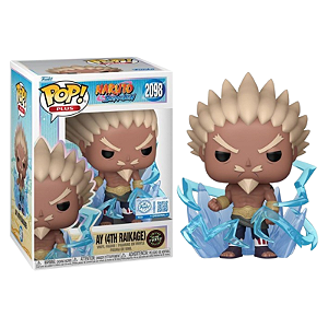 Funko Pop! Plus Naruto Shippuden Ay 4TH Raikage 2098 Exclusivo Glow Chase