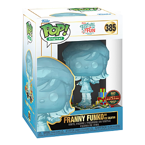 Funko Pop! Digital NFT Festival Of Fun Franny Funko As Ice Skater 385 Exclusivo 1900 Pcs