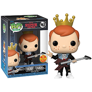 Funko Pop! Digital NFT Stranger Things Freddy Funko As Eddie Munson 193 Exclusivo 3600 Pcs