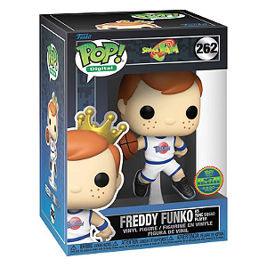 Funko pop! Digital NFT Space Jam Freddy Funko As Tune Squad Player 262 Exclusivo 2300 Pcs