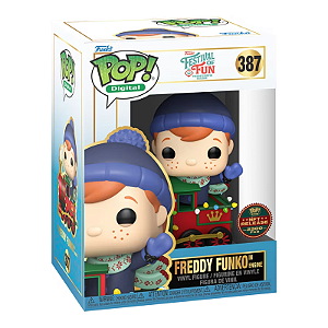 Funko pop! Digital NFT Festival Of Fun Freddy Funko In Engine 387 Exclusivo