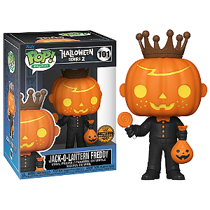 Funko Pop! Digital NFT Halloween Jack O Lantern Freddy 101 Exclusivo 3000 Pcs