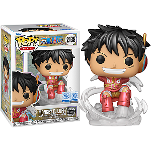Funko Pop! Animation One Piece Monkey D. Luffy 2138 Exclusivo Metallic
