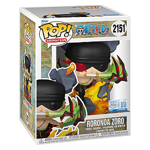 Funko Pop! Animation One Piece Roronoa Zoro 2151 Exclusivo