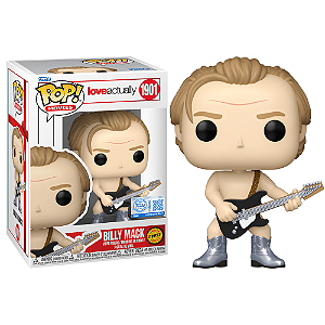 Funko Pop! Filme Simplesmente Amor / Love Actually Billy Mack 1901 Exclusivo Chase