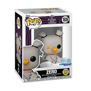 Funko Pop! Disney O Estranho Mundo De Jack Zero 1636 Exclusivo Glow