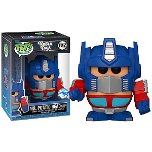 Funko Pop! Digital NFT Retro Toys Mr. Potato Head Optimus Prime 127 Exclusivo