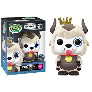 Funko Pop! Digital NFT Avatar A Lenda De Aang Proto As Appa 408 Exclusivo Flocked