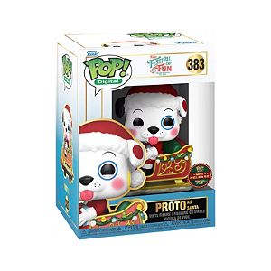 Funko Pop! Digital NFT Festival Of Fun Proto As Santa 383 Exclusivo