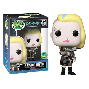Funko Pop! Digital NFT Rick And Morty Space Beth 328 Exclusivo 5000 Pcs