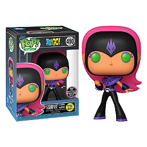 Funko Pop! Digital NFT Os Jovens Titãs Starfire As Starfire The Terrible 410 Exclusivo Glow 1900 Pcs