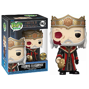 Funko Pop! Digital NFT House Of The Dragon / A Casa do Dragão Viserys Targaryen 147 Exclusivo 2600 Pcs