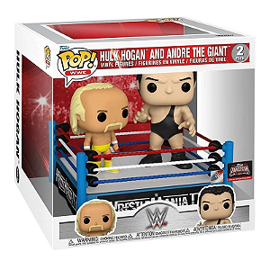 Funko Pop! WWE Hulk Hogan And Andre The Giant 2 Pack Exclusivo