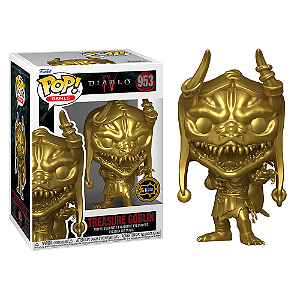 Funko Pop! Games Diablo IV Treasure Goblin 953 Exclusivo Gold