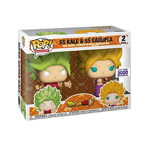 Funko Pop! Animation Dragon Ball SS Kale & SS Caulifla 2 Pack Exclusivo
