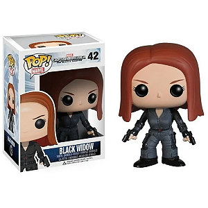 Funko Pop! Marvel Capitao America Viuva Negra / Black Widow 42