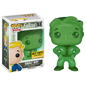 Funko PoP! Games Fallout Vault Boy 53 Exclusivo Glow