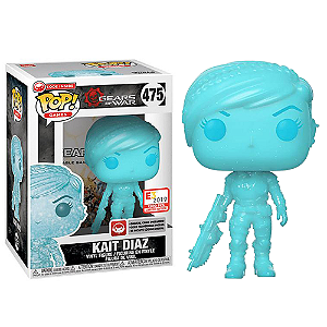 Funko Pop! Games Gears Of War Kait Diaz 475 Exclusivo Translucido 1500 Pcs