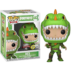 Funko Pop! Games Fortnite Rex 443 Exclusivo Glow
