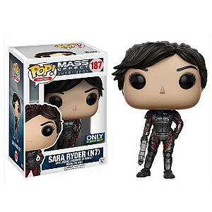 Funko Pop! Games Mass Effect Sara Ryder N7 187 Exclusivo